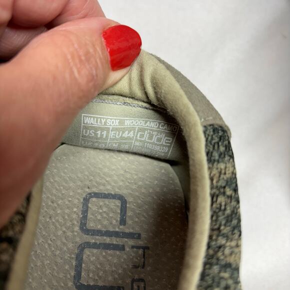 Hey Dude Wally Linen Sox Shoes - Size 11 - Great Condition! - Picture 5 of 7